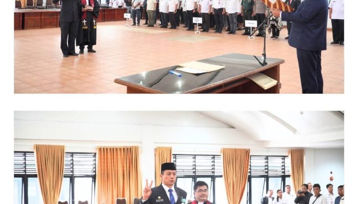 Bupati Karo Melantik Gelora Kurnia Putra Ginting Sebagai Sekretaris Daerah Kabupaten (Sekdakab) Karo