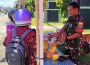 Kodim 0428/Mukomuko Gelar Gerakan Pangan Murah, 2 Ton Beras Sphp Untuk Warga