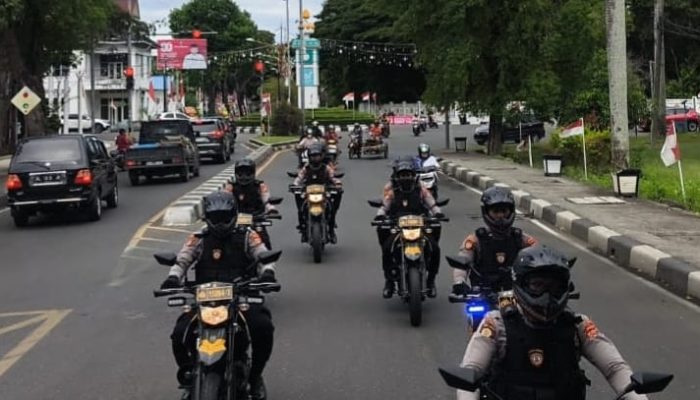 Polda Aceh Gelar Patroli Berskala Besar, Pastikan Situasi Aman Dan Kondusif