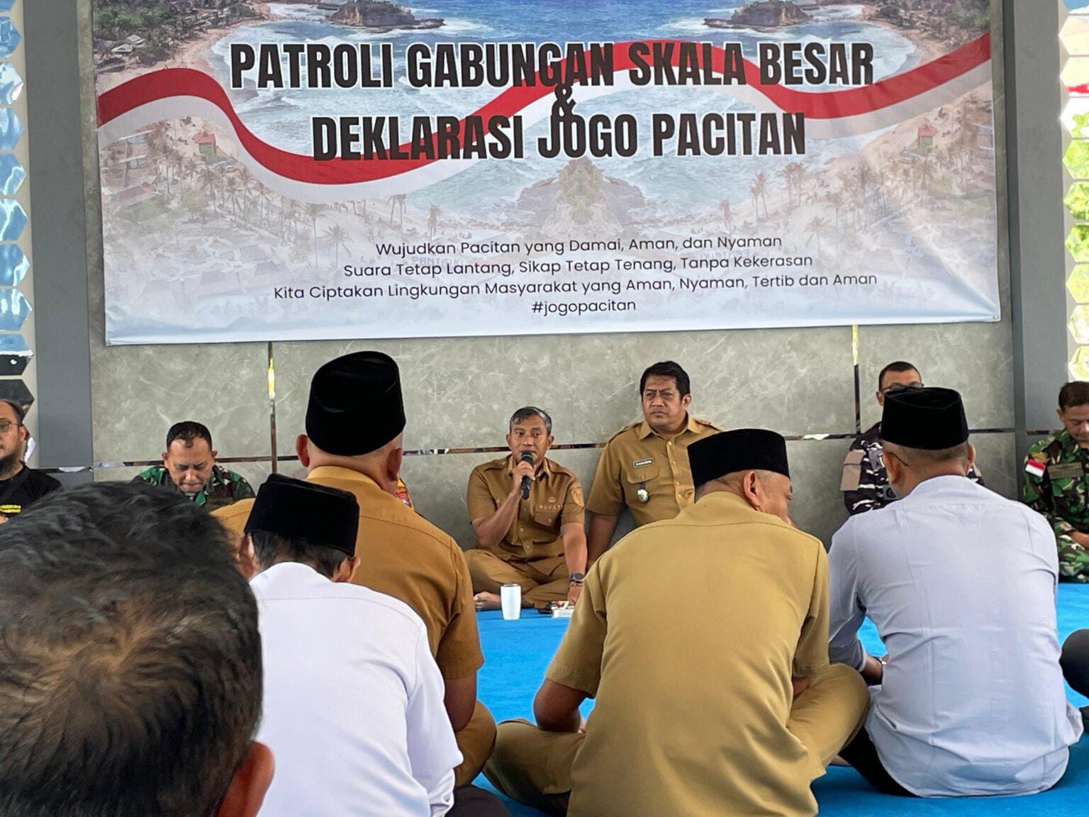 pacitan bergerak! patroli skala besar dan deklarasi jogo pacitan jadi alarm lawan ancaman sosial 2 Img 20250904 Wa02751