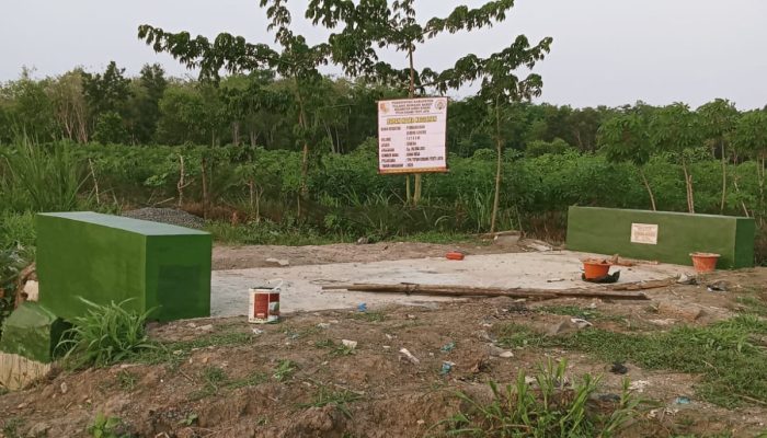 Pemerintah Tiyuh Kibang Yekti Jaya Laksanakan Pembangunan Gorong – Gorong