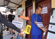 Polres Indramayu Gelar Rekonstruksi Kasus Pembunuhan Tersangka AS