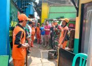 Partisipasi Kodim 0505/JT Dalam Pembuatan Sumur Air Bersih.