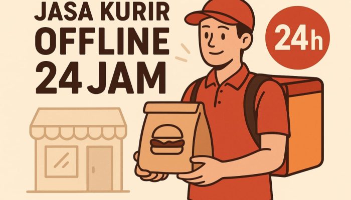 Warga Pacitan Kini Bisa Pesan Makanan Maupun Barang 24 Jam Nonstop dengan Jasa Kurir Offline Antar Sampai Depan Rumah, Aman dan Murah!