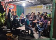 Kolaborasi Patroli/Siskamling Kodim 0505/JT dengan Komduk di Wilayah Cakung.