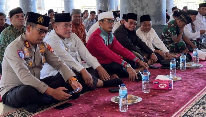 Kapolres Mukomuko Hadiri Pengukuhan MUI Kabupaten Mukomuko dan Peringatan Maulid Nabi Muhammad SAW