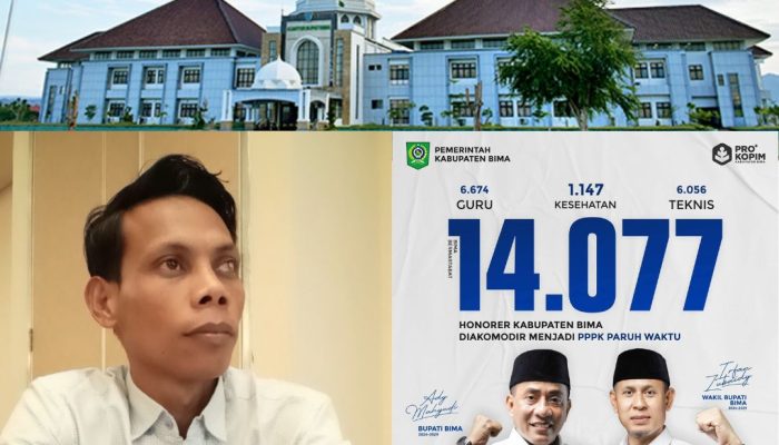 Tokoh Muda, Surya Ghempar Apresiasi Bupati Bima Atas Pengangkatan PPPK Sebanyak 14.077