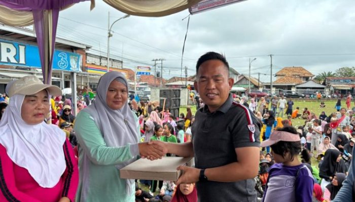 Senam pagi di OKI di adakan oleh FWP