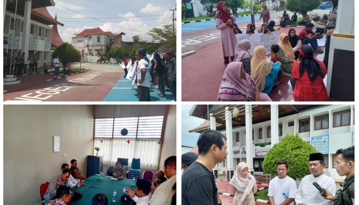 Masa Kenagarian Harau Usai Geruduk ke Pengadilan Negeri Tanjung Pati, Berbondong ke DPRD Kab.50 Kota Sampaikan Apresiasi