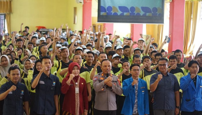 Sinergi Polres Tegal Dan Pmii: Cetak Generasi Muda Berkarakter Pancasila