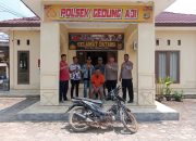 Ungkap Kasus Curanmor Di Halaman Kantor Desa Sumber Sari, Kapolsek Gedung Aji Paparkan Kronologinya : Satu Pelaku Diamankan Beserta Barang Buktinya