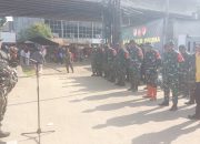 Sambut HUT TNI ke-80, Kodim 0505/JT Bersama Warga “Geruduk” Sungai Kalibata untuk Aksi Bersih-Bersih.