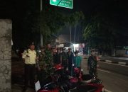Kodim 0505/JT Gelar Patroli/Siskamling Bersama Komduk di Wilayah Pasar Rebo.