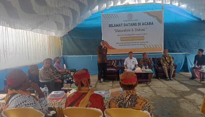 Amustofa Besan,SH.CPM.CPArb Gelar Diskusi Bersama Tokoh Adat Dan Ahli Waris Marga Baman Dengan Tim Hukum Dari Kantor Hukum Jagalihong Law Office