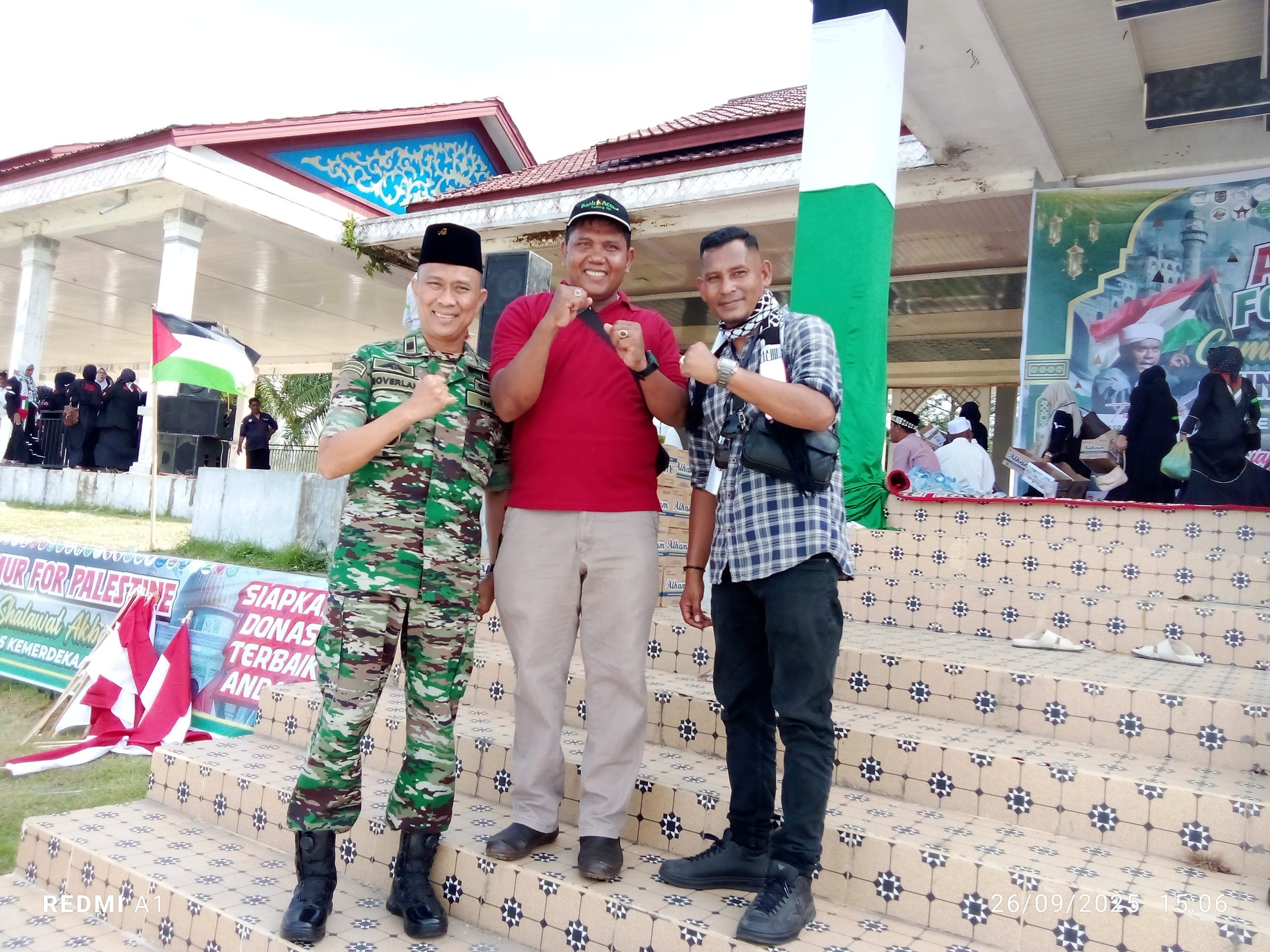 sambut kemerdekaan palestina, ribuan massa lantunkan shalawat dan do'a 4 Img 20250926 150619 Scaled