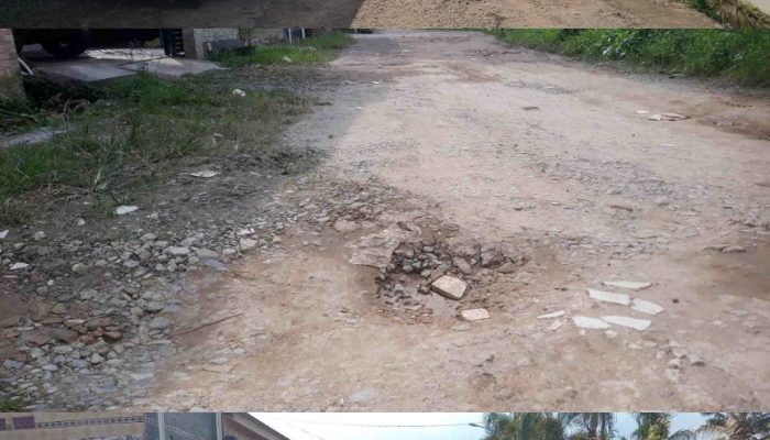 Warga Surya Akbar 2 Keluhkan Jalan Rusak 10 Tahun Tak Kunjung Diperbaiki