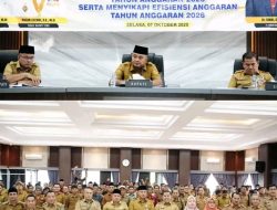 Rakor Kepala Desa, Ketua BPD, dan Kaur Keuangan se-Kabupaten Tebo — Triwulan IV 2025