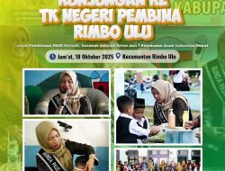 Bunda PAUD Kabupaten Tebo Lakukan Kunjungan ke TK Negeri Pembina Kecamatan Rimbo Ulu