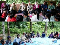 Bunda PAUD Kabupaten Tebo Lakukan Pembinaan PAUD Suku Anak Dalam di Desa Semambu Kecamatan Sumay