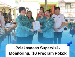 Ketua TP PKK Karo Laksanakan Monitoring Desa Percontohan Pelaksana 10 Program Pokok PKK Tahun 2025 di Desa Jandi dan Desa Kutabangun