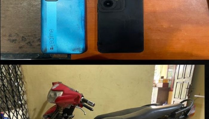 Polsek Rambutan Ungkap Kasus Pencurian Sepeda Motor dan HP Dua Tersangka Diamankan