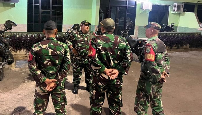 Kodim 0505/JT Gelar Patroli Keamanan Menggunakan Kendaraan Maung.
