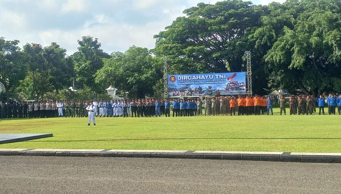 Upacara HUT TNI ke-80 di Pacitan Berlangsung Khidmat, TNI Tegaskan Komitmen Bersama Rakyat untuk Indonesia Maju