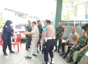 Koramil 01/Jatinegara Terima Kunjungan Kapolsek dan Plt Camat Jatinegara dalam Rangka HUT TNI ke-80.