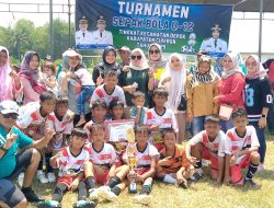 Tim sepak bola U-12 desa kasugengan kidul sabet juara 1 tingkat kecamatan depok.