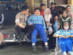 Kapolsek Ngadirojo Terima Kunjungan SLB Negeri Ngadirojo, Momen Edukatif dan Penuh Keakraban di Tengah Kegiatan Semester