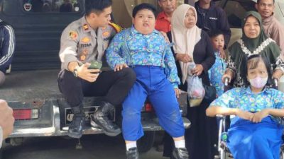 Kapolsek Ngadirojo Terima Kunjungan SLB Negeri Ngadirojo, Momen Edukatif dan Penuh Keakraban di Tengah Kegiatan Semester