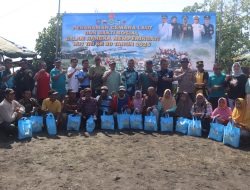 Sinergi Tni, Masyarakat, Dan Pelajar: Danyonif 407/Pk Hadiri Penanaman Cemara Laut Dan Bakti Sosial Hut Ke-80 Tni Di Tegal