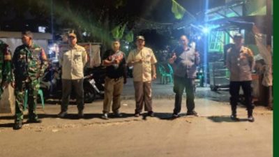 Demi Mewujudkan Sinergitas Keamanan Wilayah, Kodim 0505/JT Gelar Patroli/Siskamling Bersama Komduk