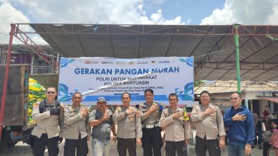 Polres Banyuasin Sukses Distribusikan 8 Ton Beras Murah, Minta Kegiatan Diperpanjang