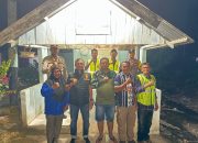 Kapolsek Kandis Pimpin Patroli Malam dan Pengecekan Pos Kamling, Warga Aktif Jaga Keamanan Lingkungan