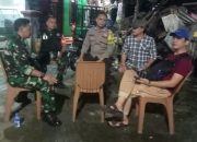 Tanggung Jawab Kita Bersama Sebagai Warga Negara, Kodim 0505/JT Gelar Patroli/Siskamling Bersama Komduk di Wilayah Kramatjati.