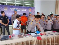 Tim gabungan polda jambi ungkap kasus pelaku di tangkap di sumsel perampokan dan pembunuhan di talang bakung