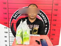 Simpan 1,87 Kg Sabu, Mantan Penyanyi Aceh Diberkah Satresnarkoba Aceh Utara di Bireun