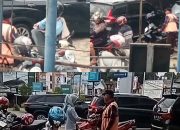 Parkir Di Bank BRI Unit Dua Poros Meraja Lela, Pihak Kepolisian Bertindak. Warga Berkunjung Resah