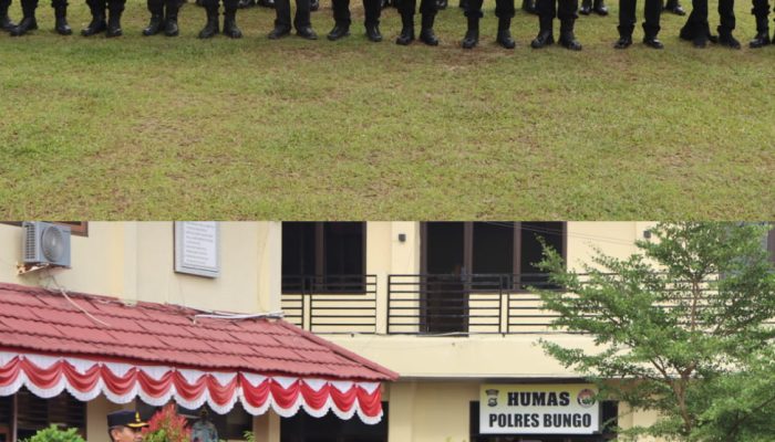 Polres Bungo tanda tangan integritas lawan Narkoba dan judi online