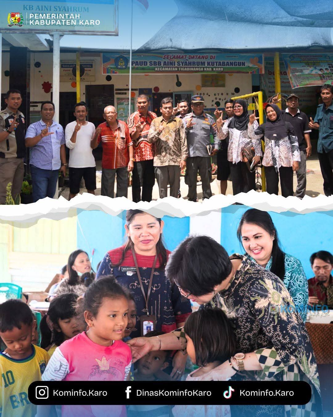 bunda paud dan ketua tim pembina posyandu karo dukung penerapan pola asuh anak di guru benua dan posyandu hebat sesuai spm di kuta bangun 5 FB IMG 1762514716381