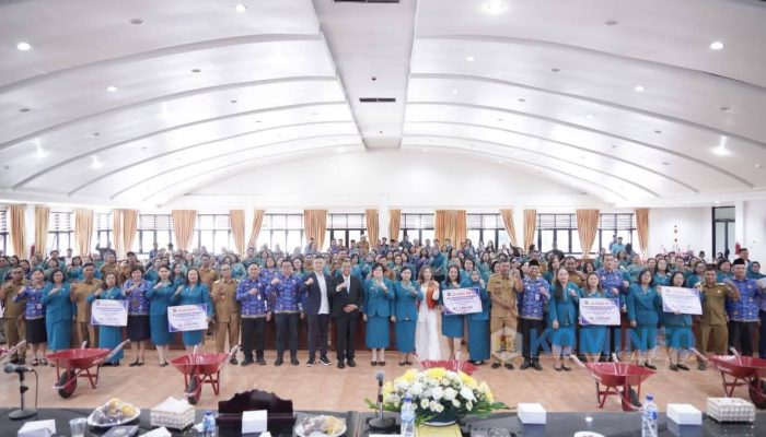 TP PKK Kabupaten Karo Gelar Sosialisasi Pengembangan Kepribadian dan Motivasi Kerja bagi Kader Desa