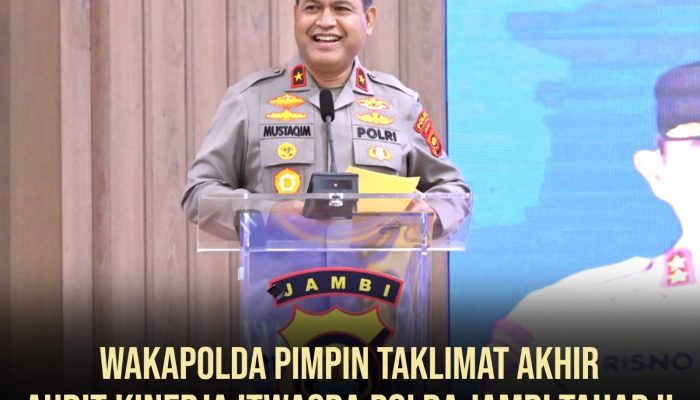 Polda Jambi Melaksanakan Acara Taklimat Akhir Audit Kinerja Itwasda Polda Jambi Tahap Ii Tahun Anggaran 2025 Aspek Pelaksanaan Dan Pengendalian