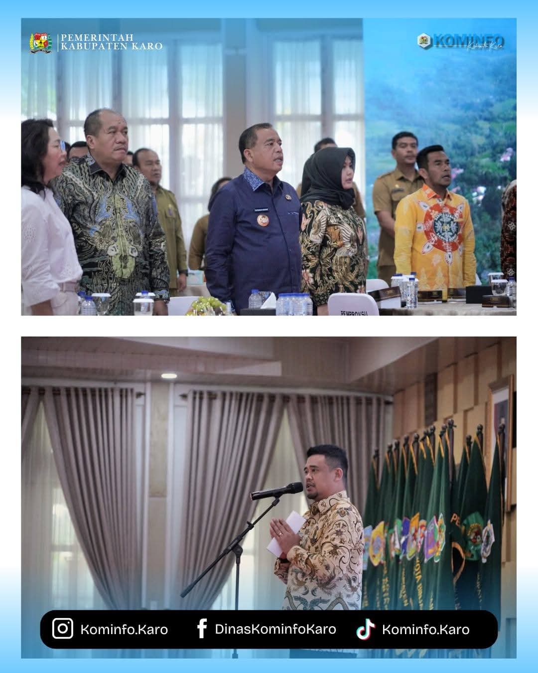 bupati karo hadiri sosialisasi pembiayaan dan penjaminan infrastruktur daerah melalui pt. smi dan pt. pii provinsi 2 Fb Img 1763995278843