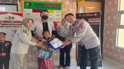 Polres Banyuasin Gelar Khitan Gratis Jumat Berkah untuk Bantu Keluarga Kurang Mampu