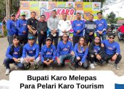 Bupati Karo Melepas Para Pelari Karo Tourism Fun Run 2025