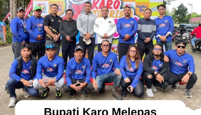 Bupati Karo Melepas Para Pelari Karo Tourism Fun Run 2025