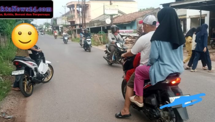 Kecelakaan Tunggal Akibat Jalan Berlubang/Bergelombang Di  Jln, Pangkalan Benteng Km15, Sukajadi Timur