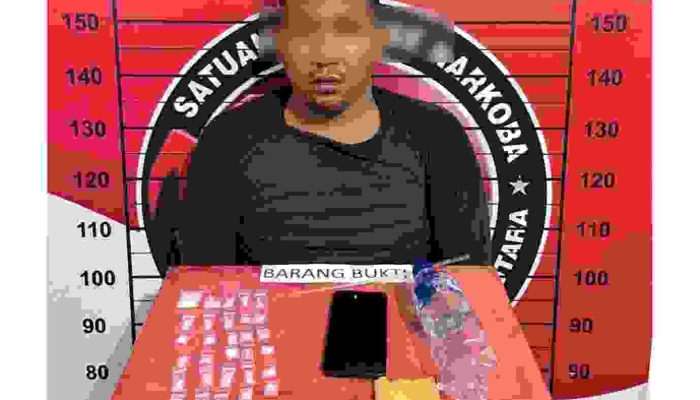 Pengedar Sabu Di Ciduk, 38 Paket Siap Edar Turut Disita