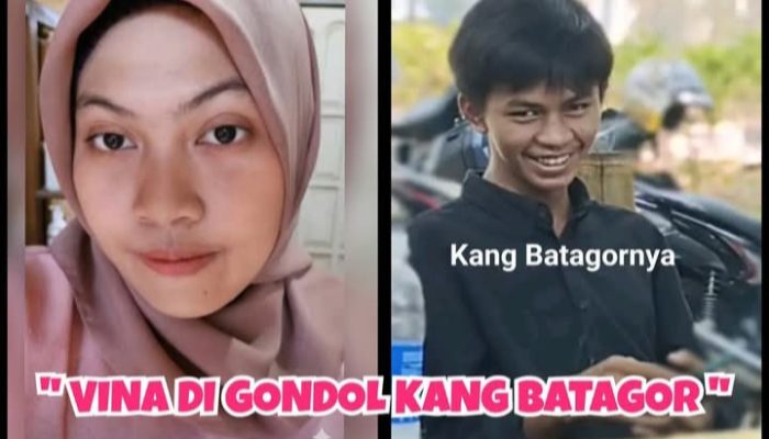 Vina kendal di bawah lari kang batagor